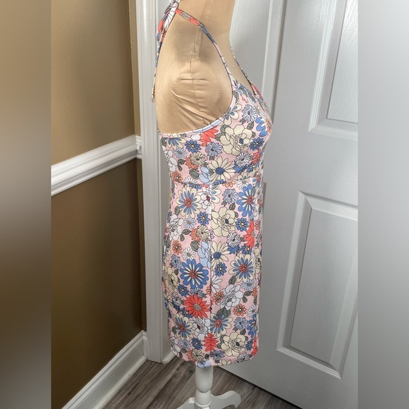 Altar’d State‎ |Vibrant Floral Halter Dress | NWT | Medium - Picture 6 of 9